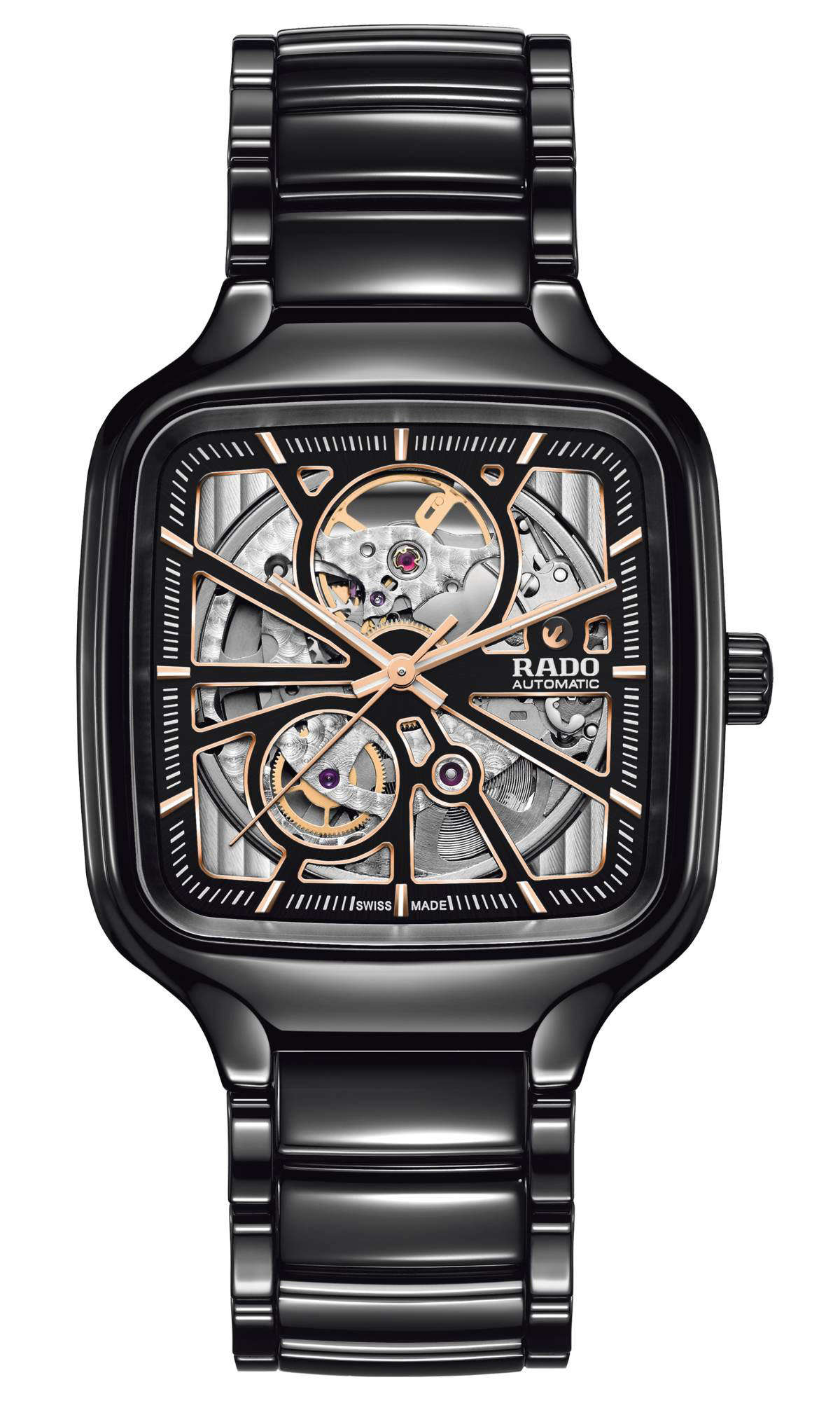 Rado True Square Automatik L Open Heart