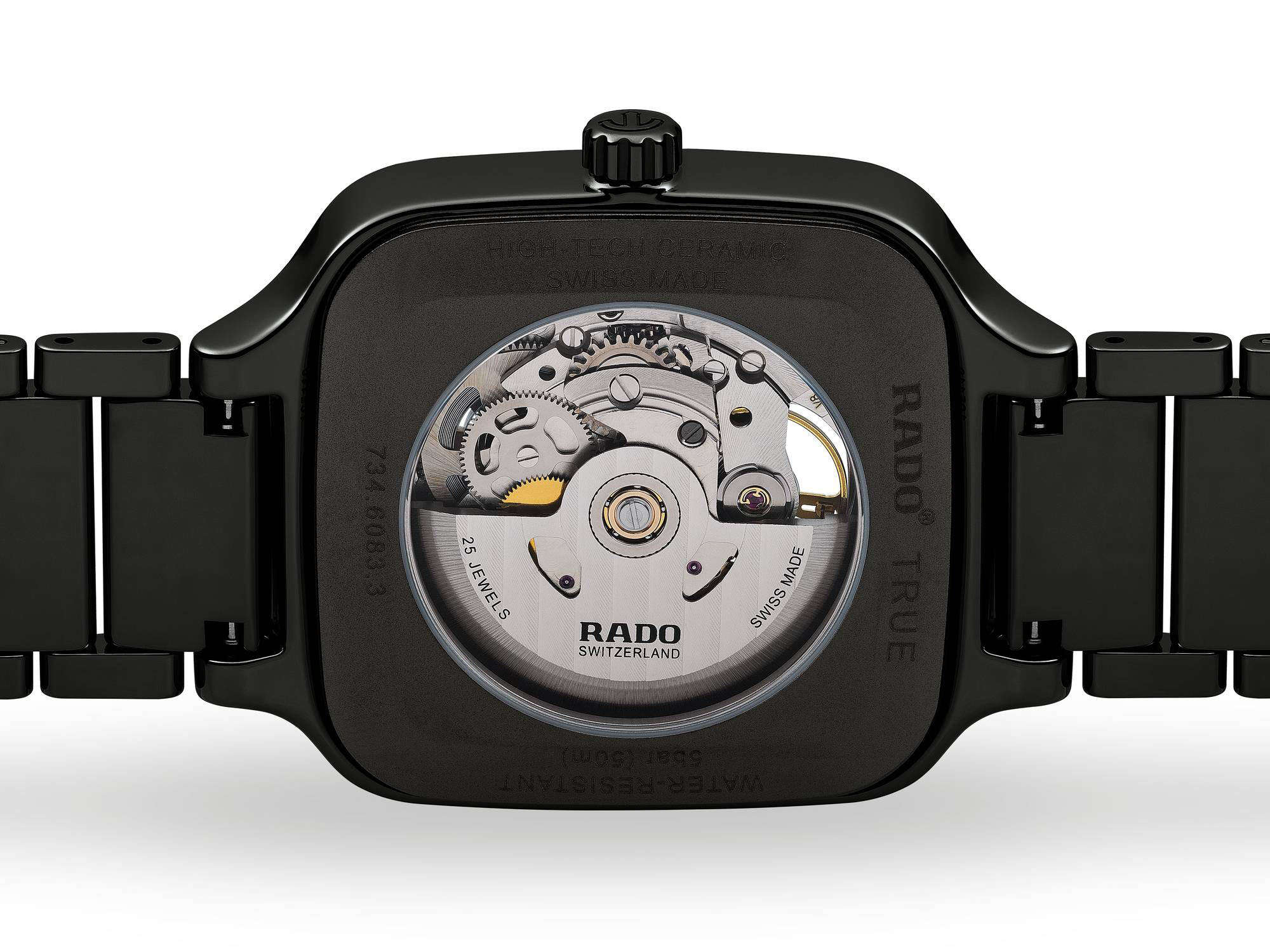 Rado True Square Automatik L Open Heart – Bild 3