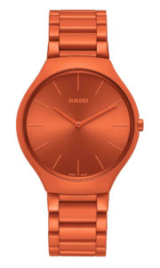 Rado True Thinline Le Corbusier Powerful Orange 4320S Limited Edition