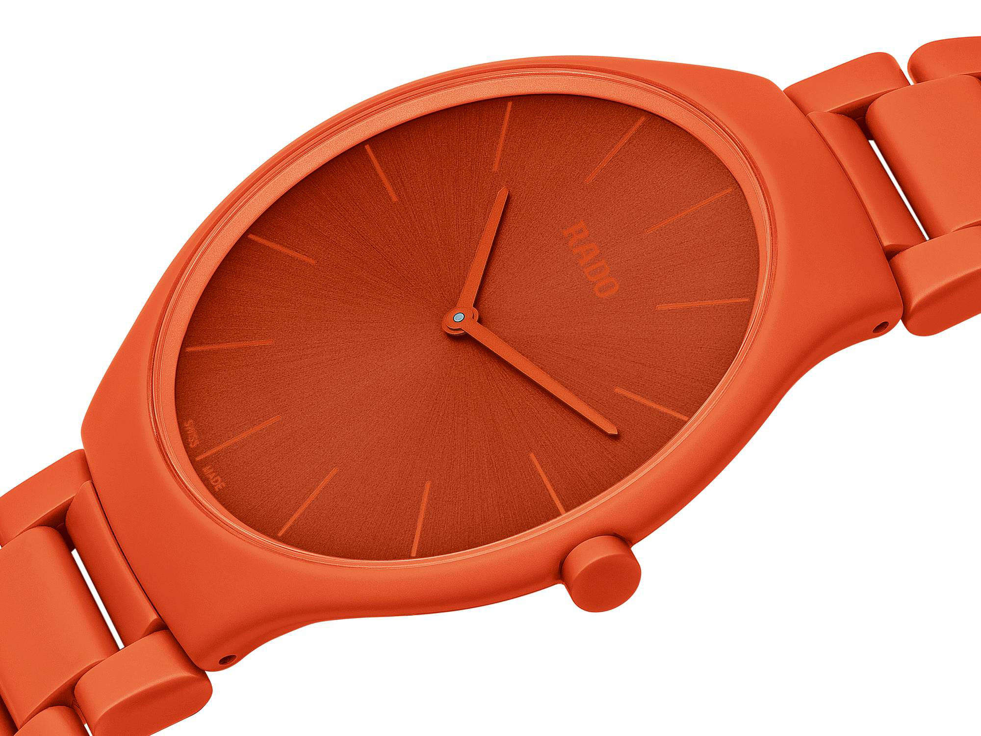 Rado True Thinline Le Corbusier Powerful Orange 4320S Limited Edition – Bild 2