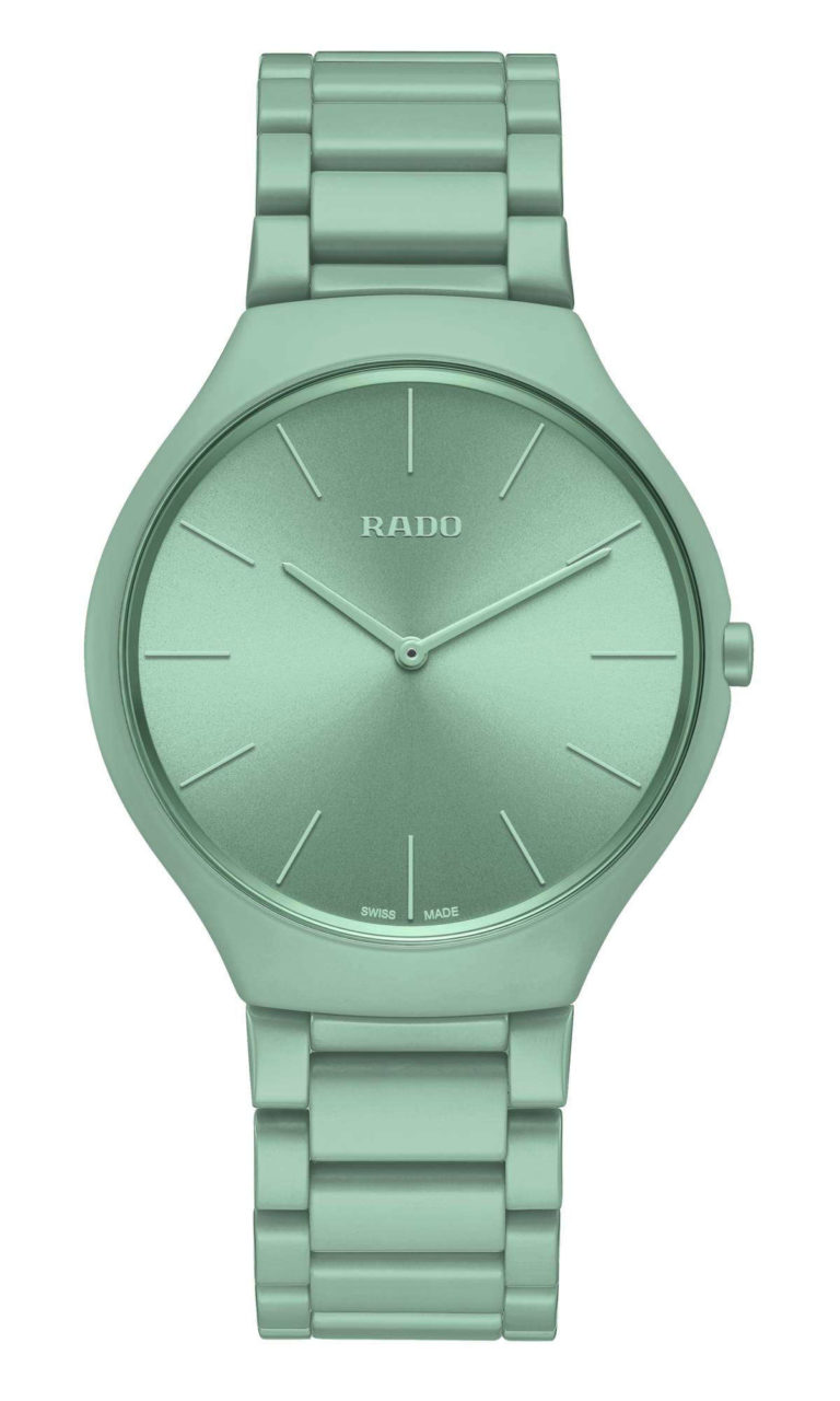 Rado True Thinline Le Corbusier Slightly Greyed English Green 32041 Limited Edition