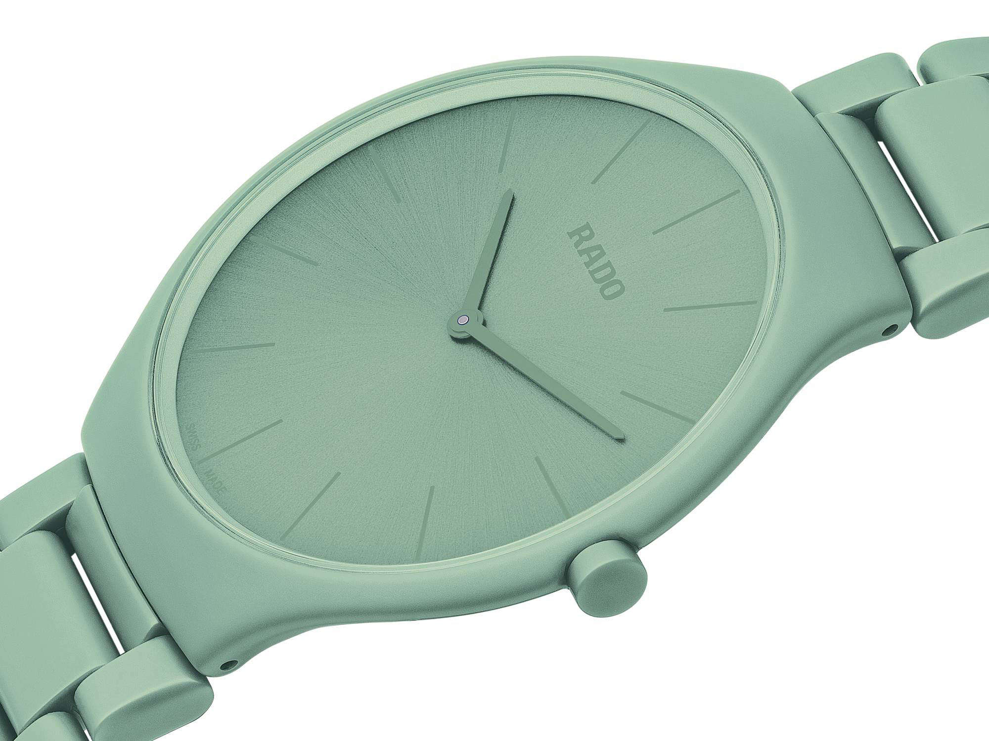 Rado True Thinline Le Corbusier Slightly Greyed English Green 32041 Limited Edition – Bild 2
