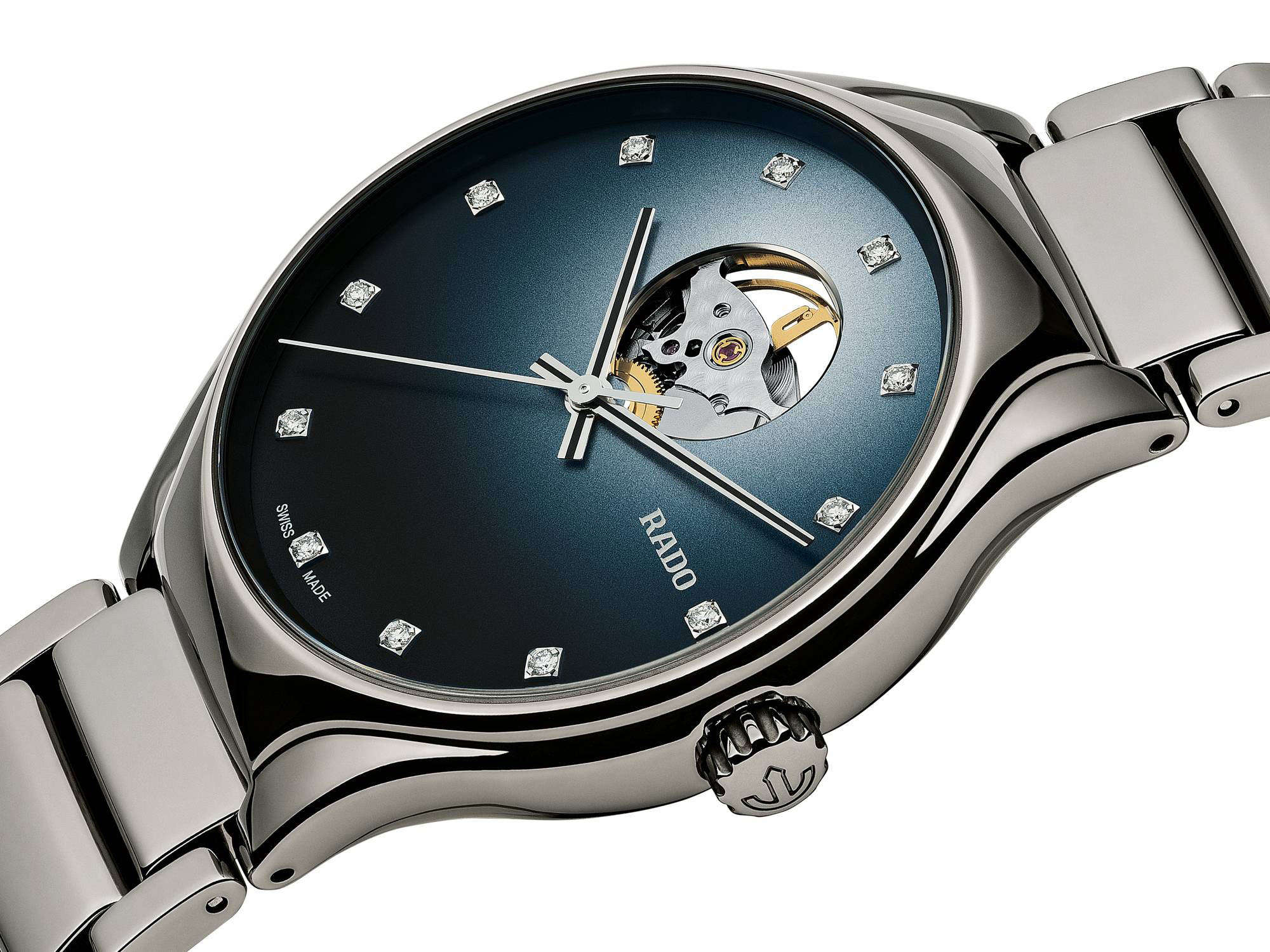 Rado True Secret Diamonds Automatik L Open Heart – Bild 2