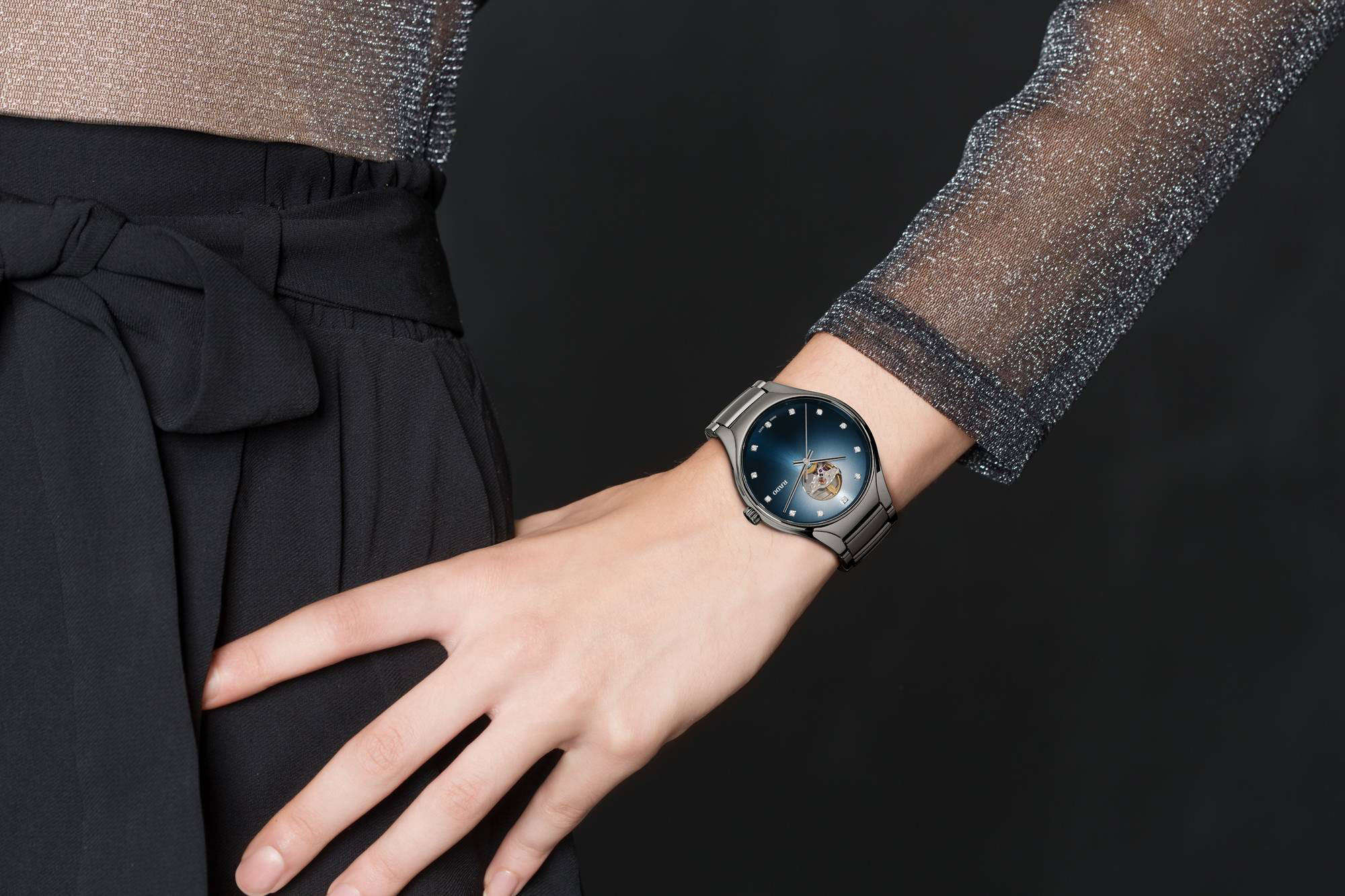 Rado True Secret Diamonds Automatik L Open Heart – Bild 3