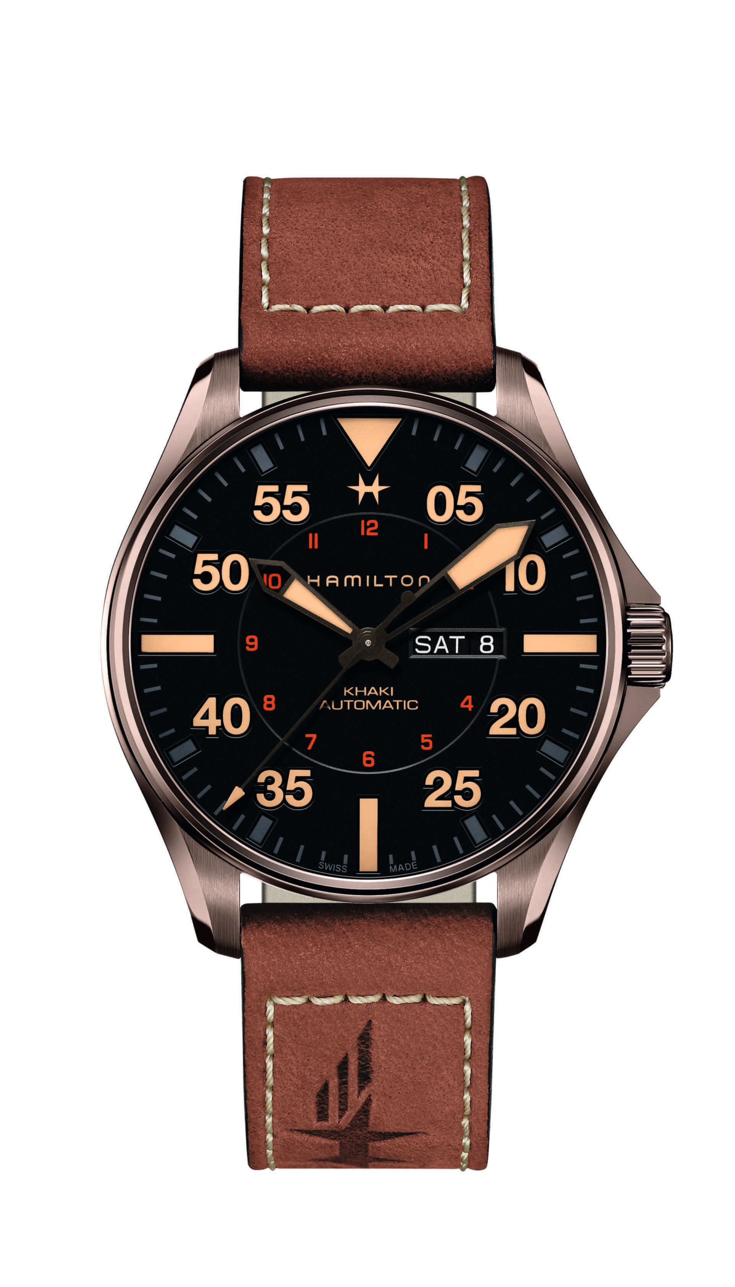 Hamilton Khaki Aviation Pilot Day Date