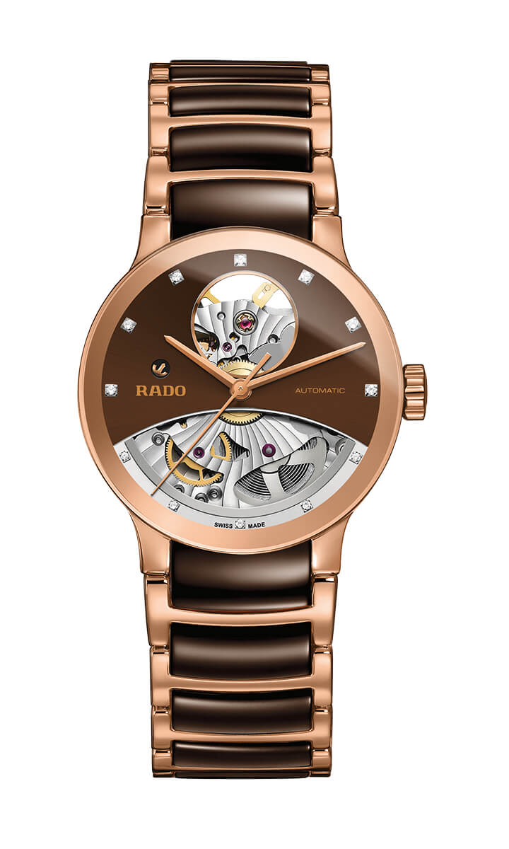 Rado Centrix M Automatic Open Heart Diamonds