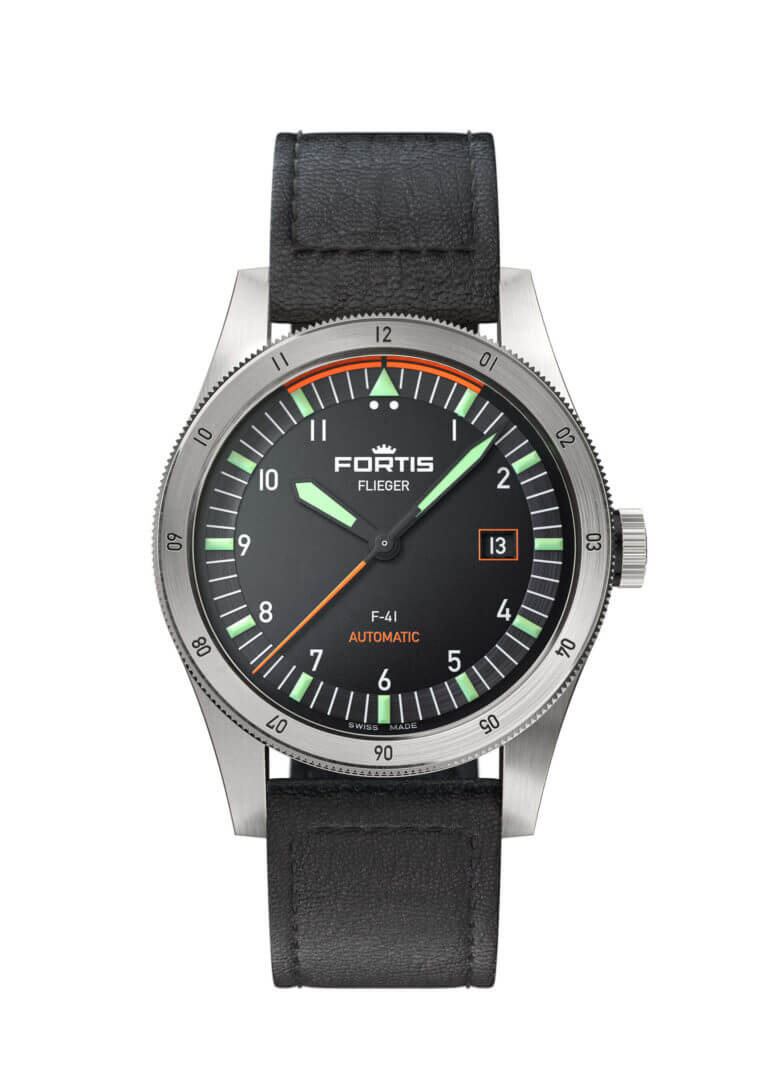Fortis Flieger F-41 auf Lederband