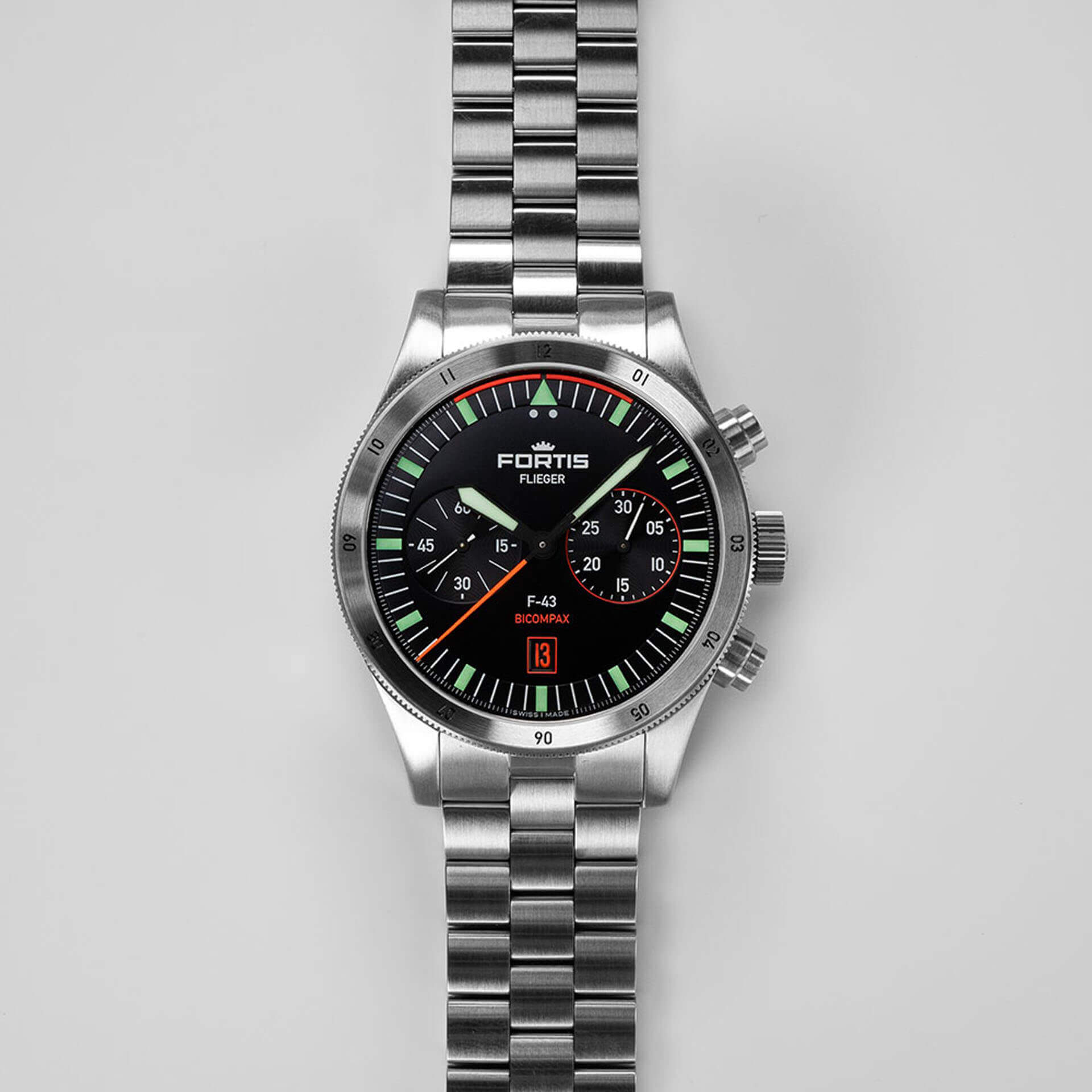 Fortis Flieger F-43 Bicompax – Bild 3