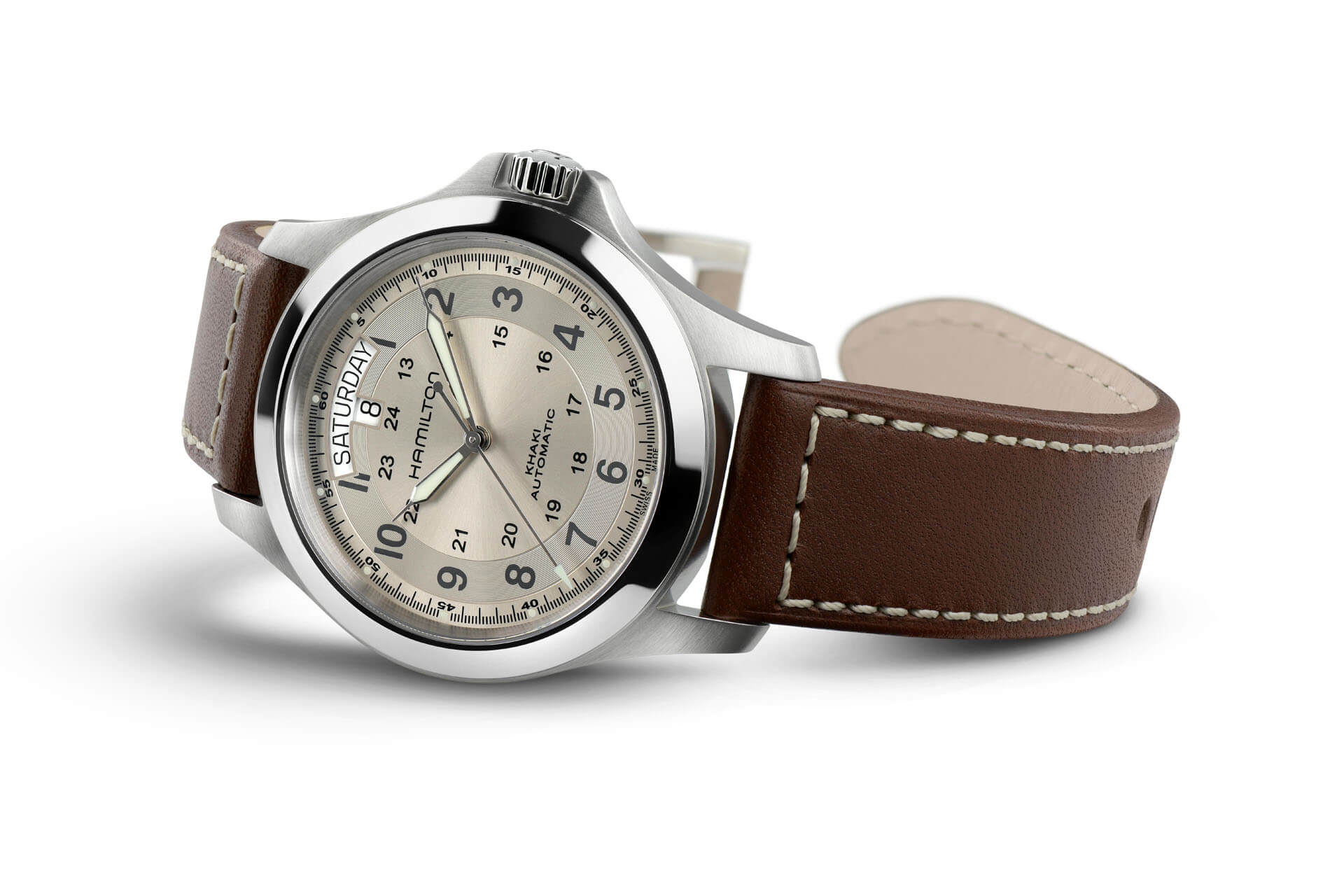 Khaki Field King Day Date – Bild 2