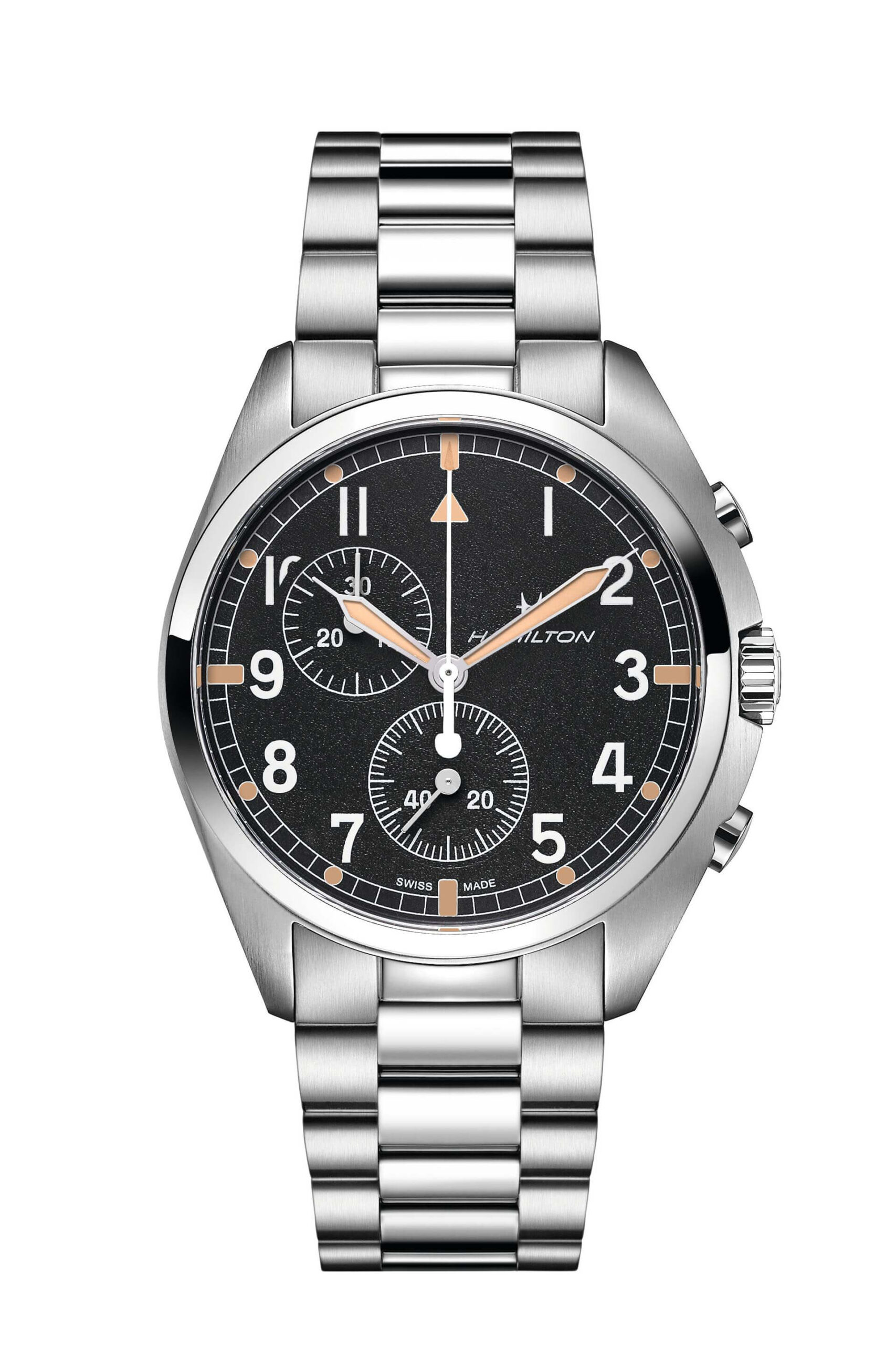 Hamilton Khaki Aviation Pilot Pioneer Chrono Quartz