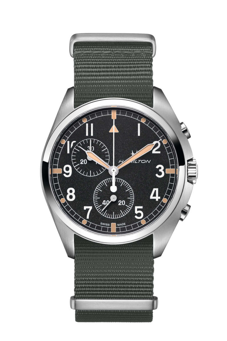 Hamilton Khaki Aviation Pilot Pioneer Chrono Quartz