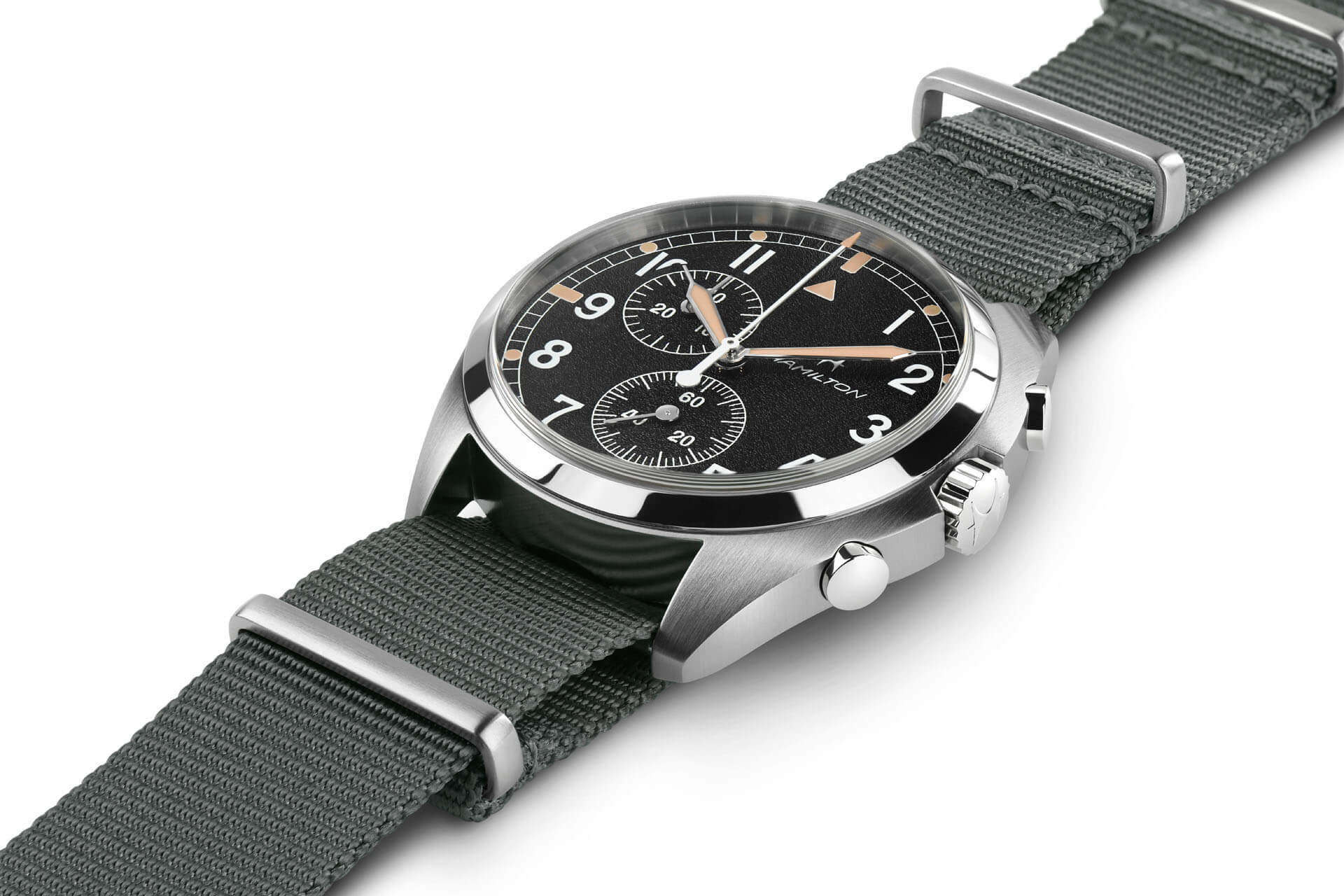 Hamilton Khaki Aviation Pilot Pioneer Chrono Quartz – Bild 3