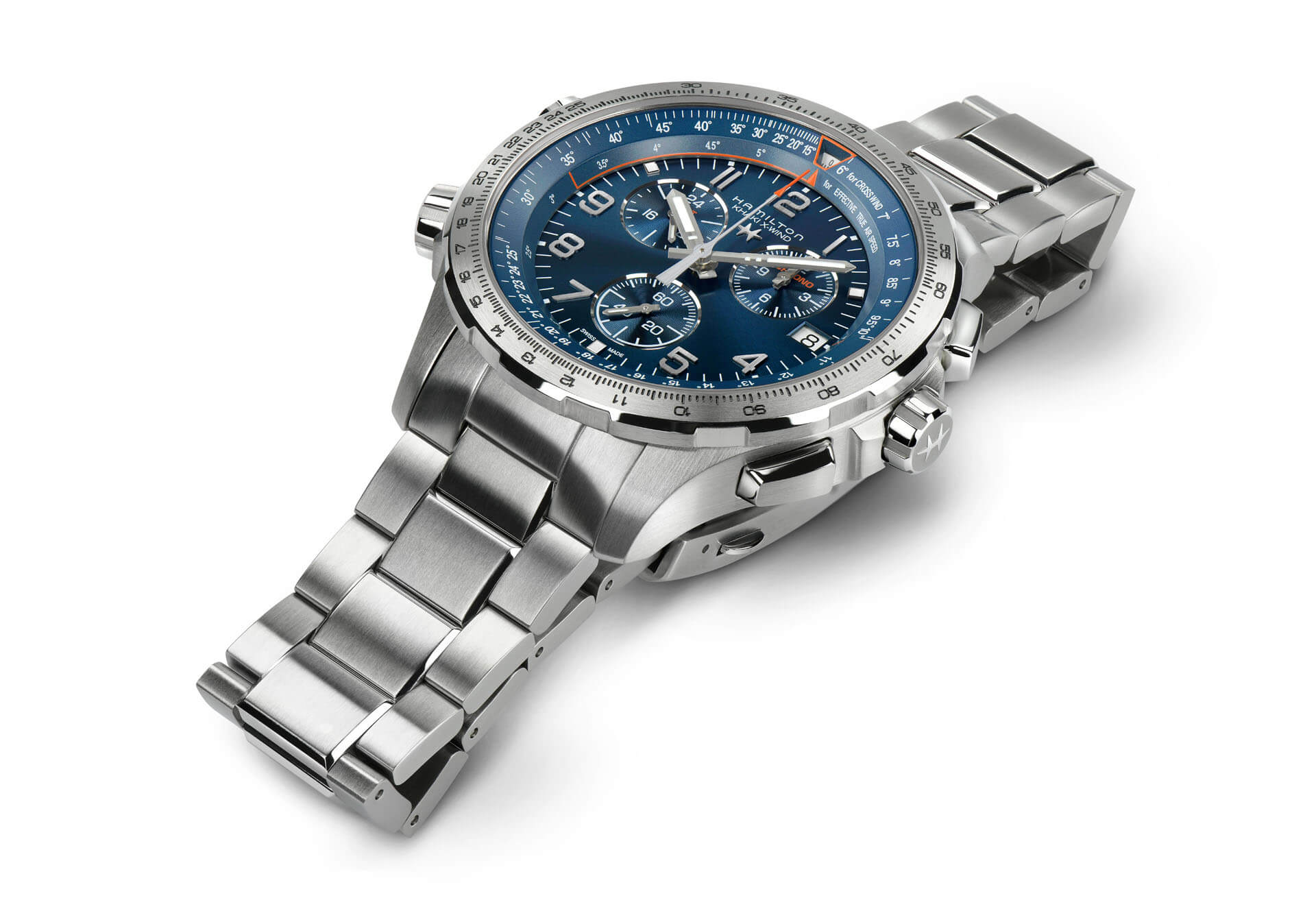 Hamilton Khaki Aviation X-Wind GMT Chrono Quartz – Bild 3