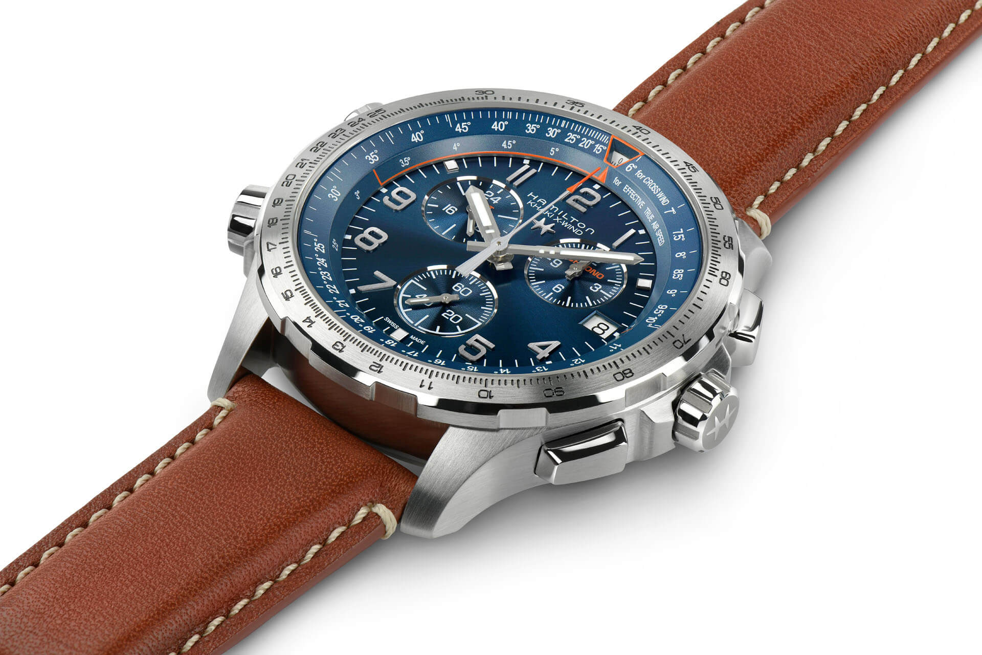 Hamilton Khaki Aviation X-Wind GMT Chrono Quartz – Bild 3