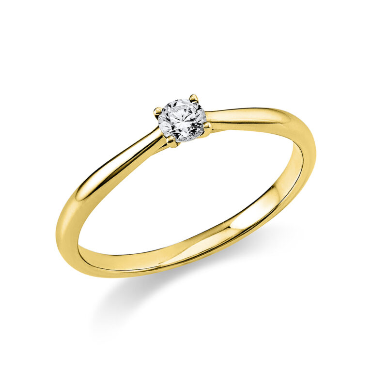 Ring 4er-Krappe 14 kt GG