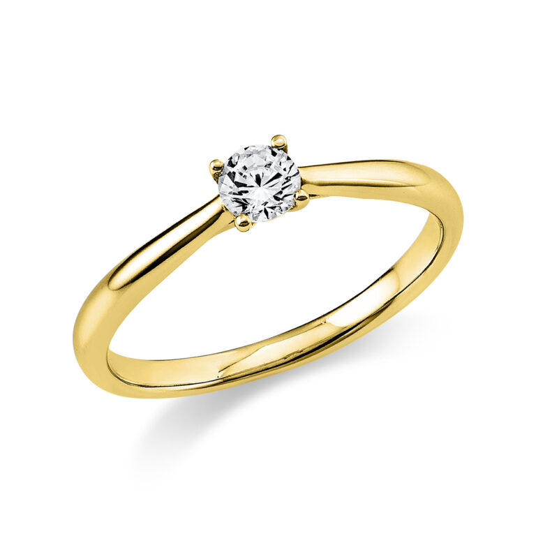 Ring 4er-Krappe 18 kt GG