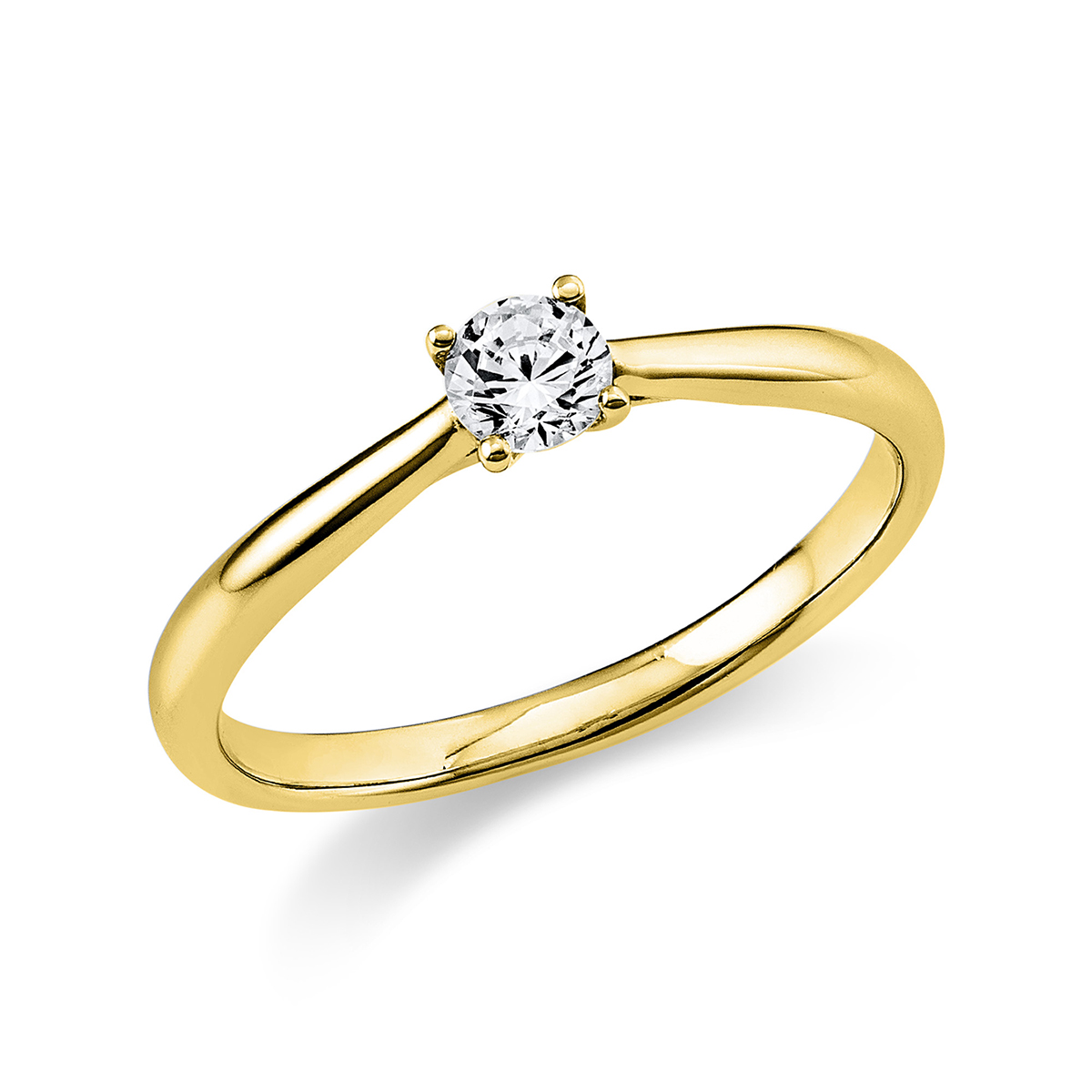 Ring 4er-Krappe 18 kt GG