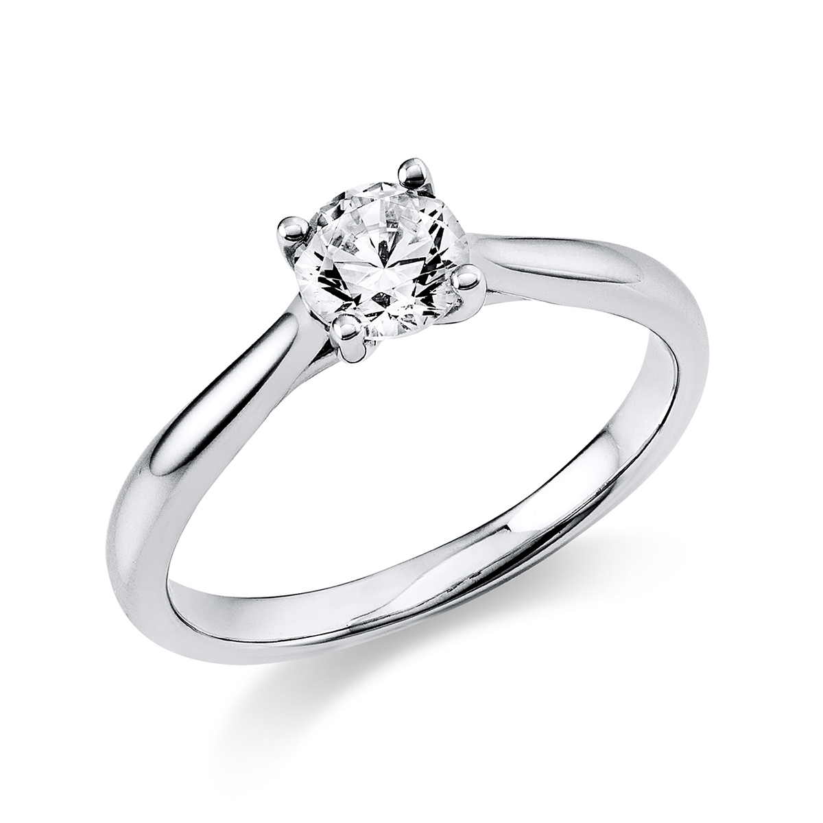 Ring 4er-Krappe 18 kt WG, GIA7408177681