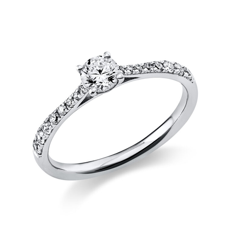 Ring 4er-Krappe 18 kt WG, GIA1317005471
