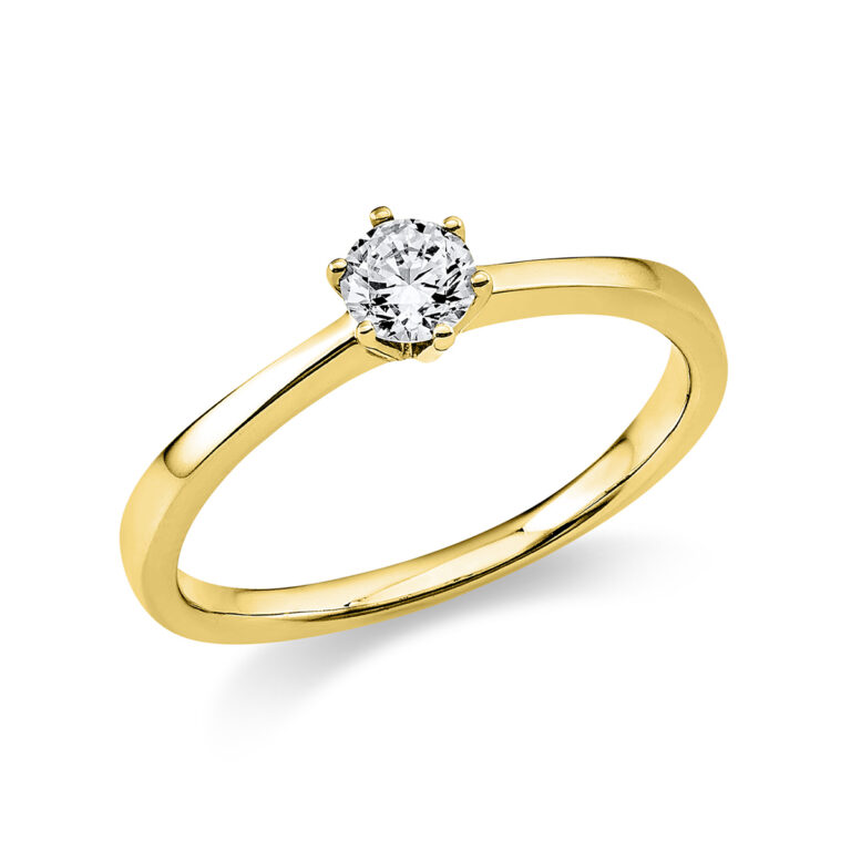 Ring 6er-Krappe 14 kt GG