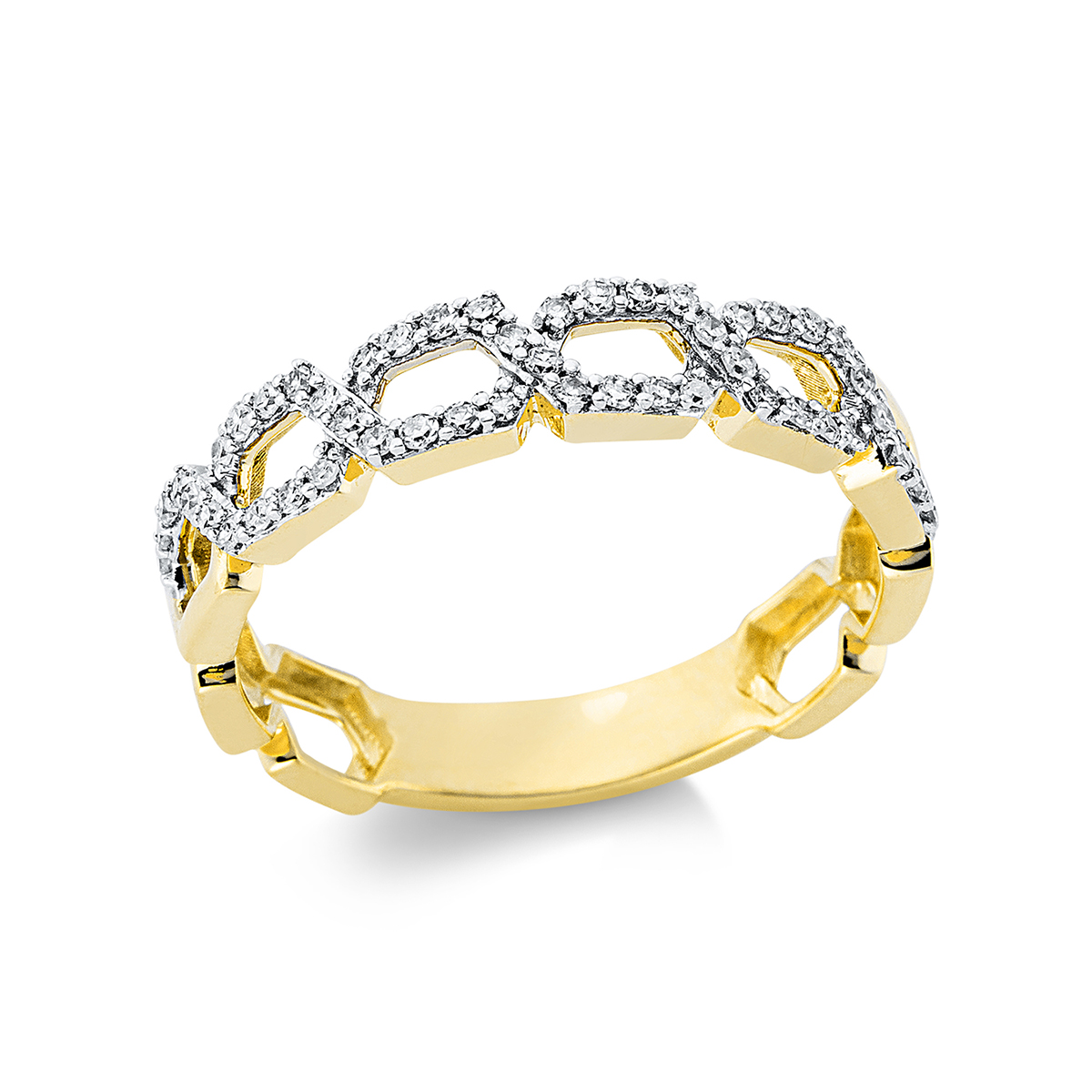 Ring 18 kt GG+WG
