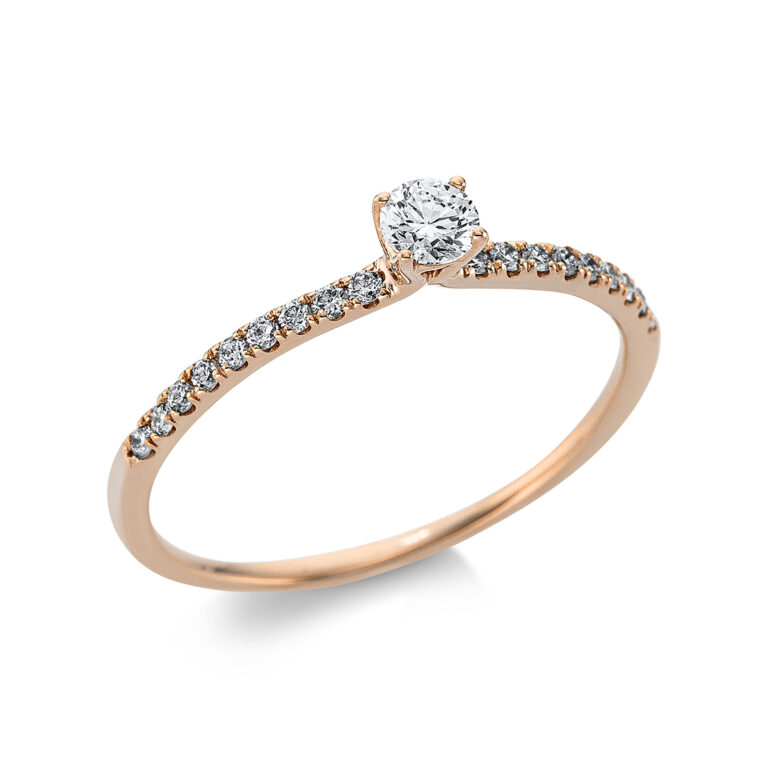 Ring 4er-Krappe 18 kt RG