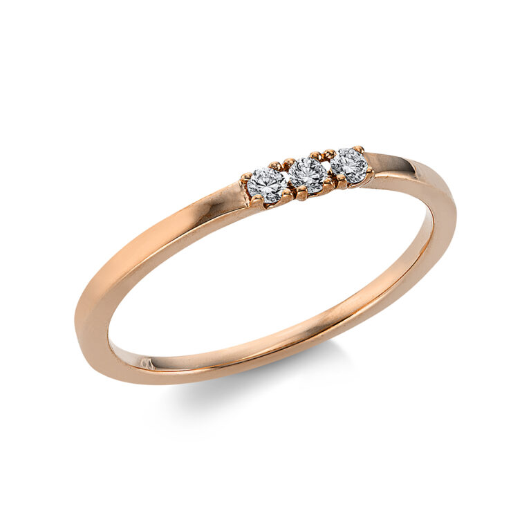 Ring 4er-Krappe 18 kt RG