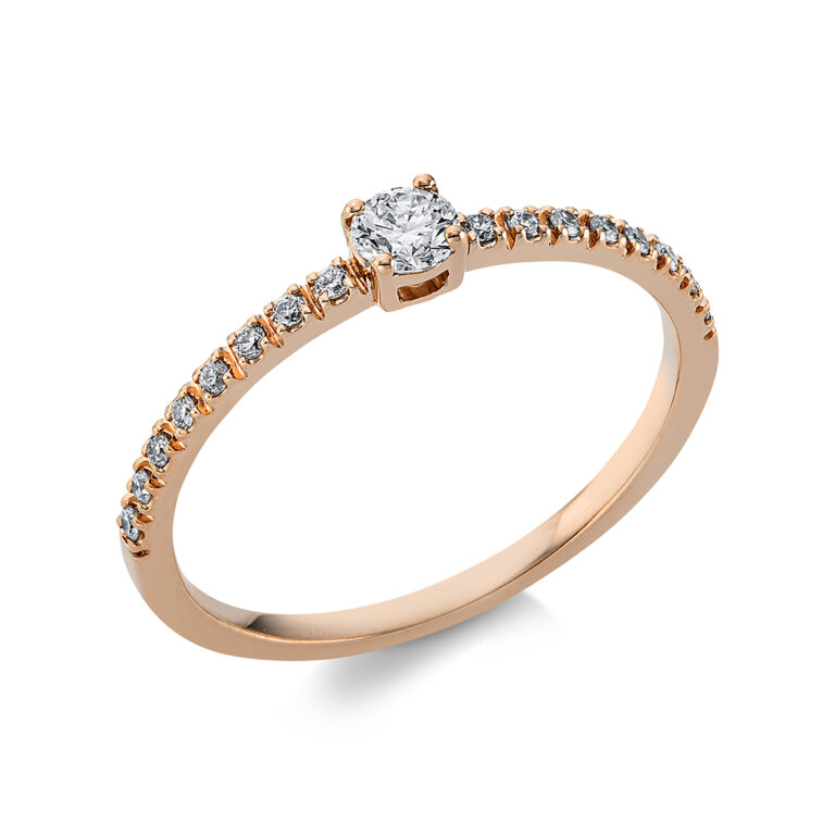 Ring 4er-Krappe 18 kt RG