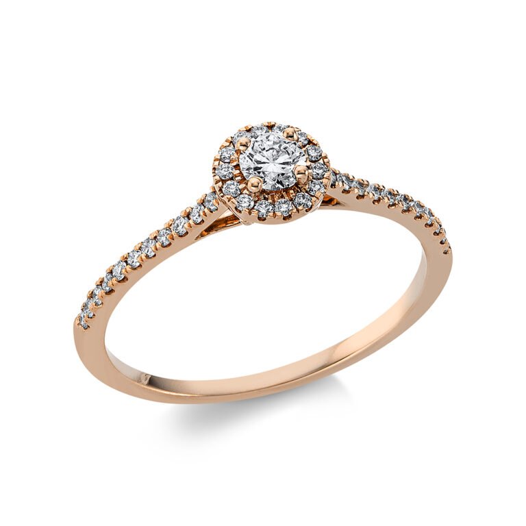 Ring 4er-Krappe 18 kt RG