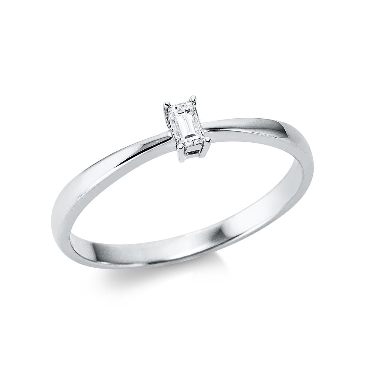 Ring 4er-Krappe 18 kt WG