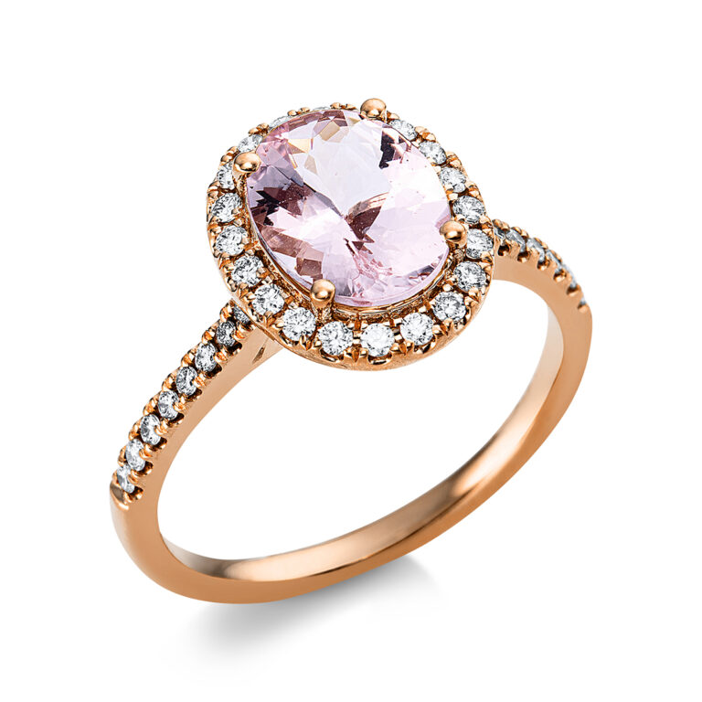 Ring 4er-Krappe 18 kt RG
