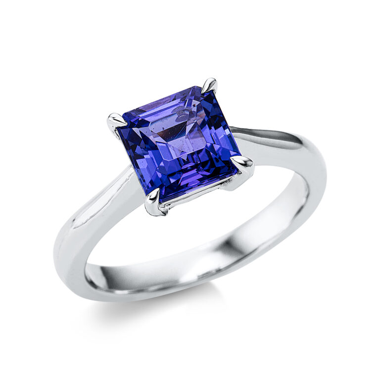 Ring 4er-Krappe 18 kt WG