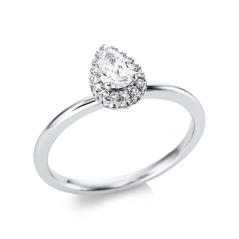 Ring 18 kt WG "Tropfen"