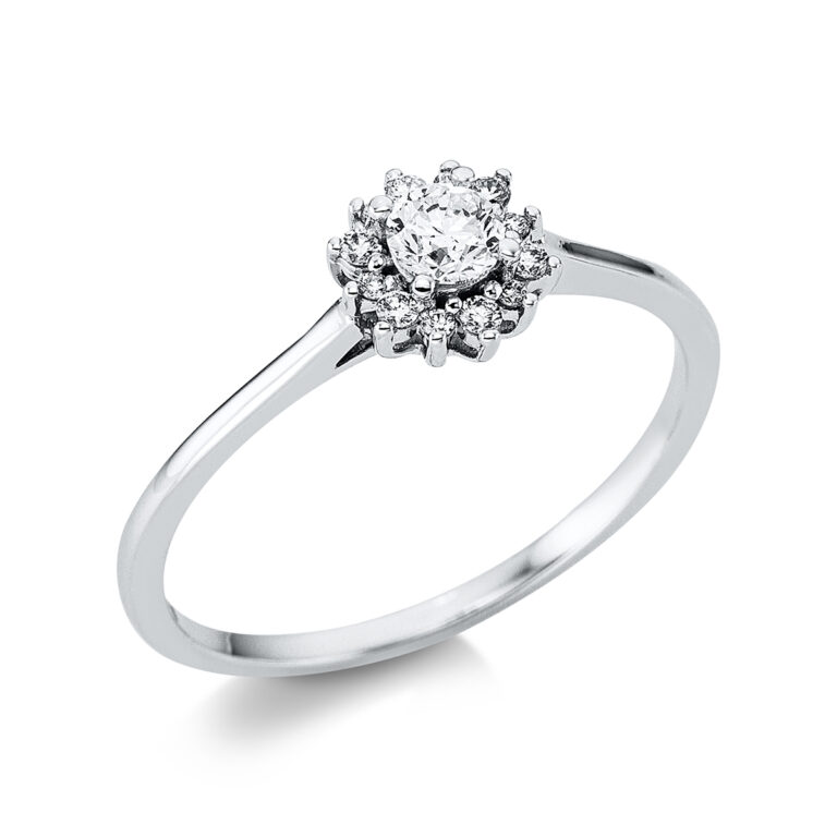 Ring 18 kt WG "Sonne"