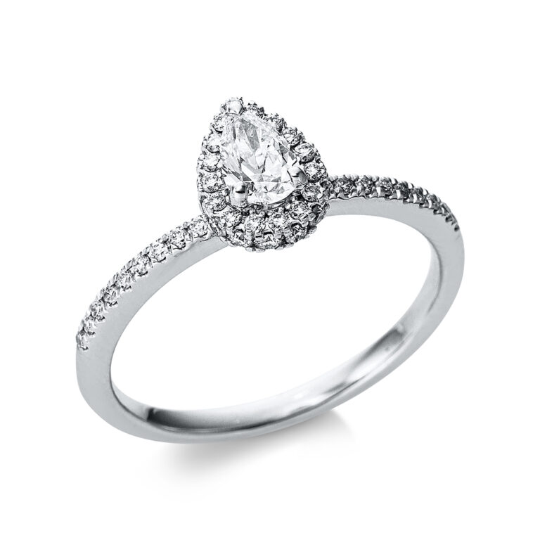 Ring 3er-Krappe 18 kt WG