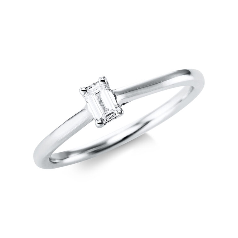 Ring 4er-Krappe 18 kt WG
