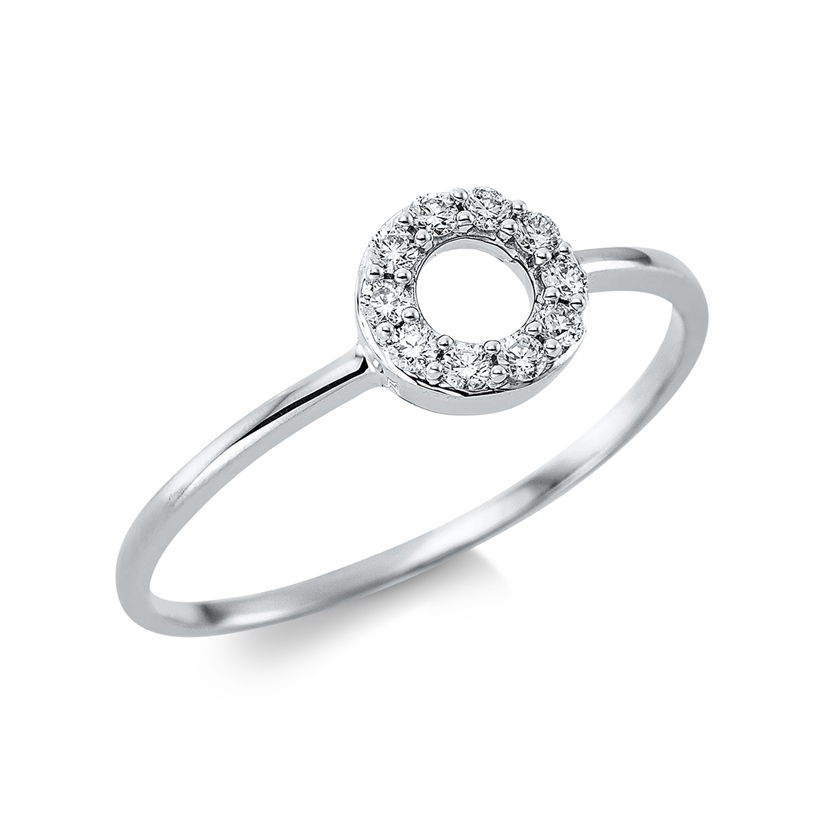 Ring 18 kt WG "Kreis"