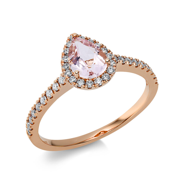 Ring 3er-Krappe 18 kt RG