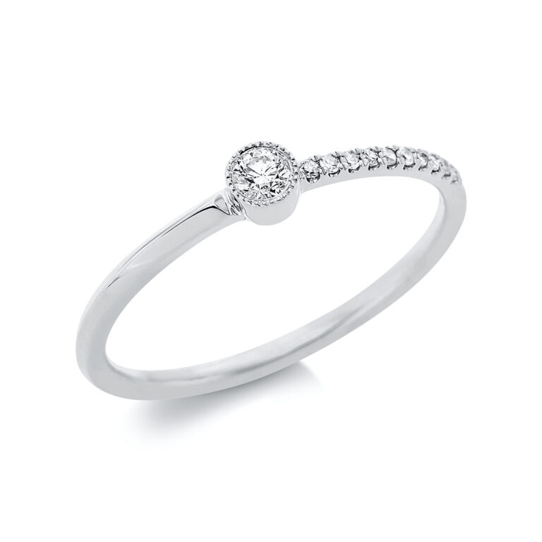 Ring Zarge 18 kt WG