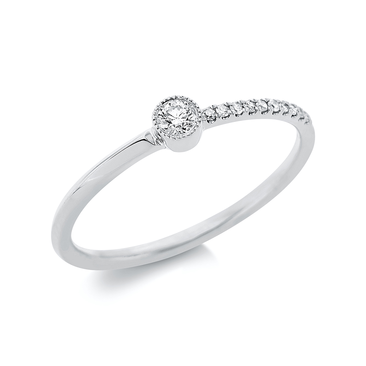 Ring Zarge 18 kt WG