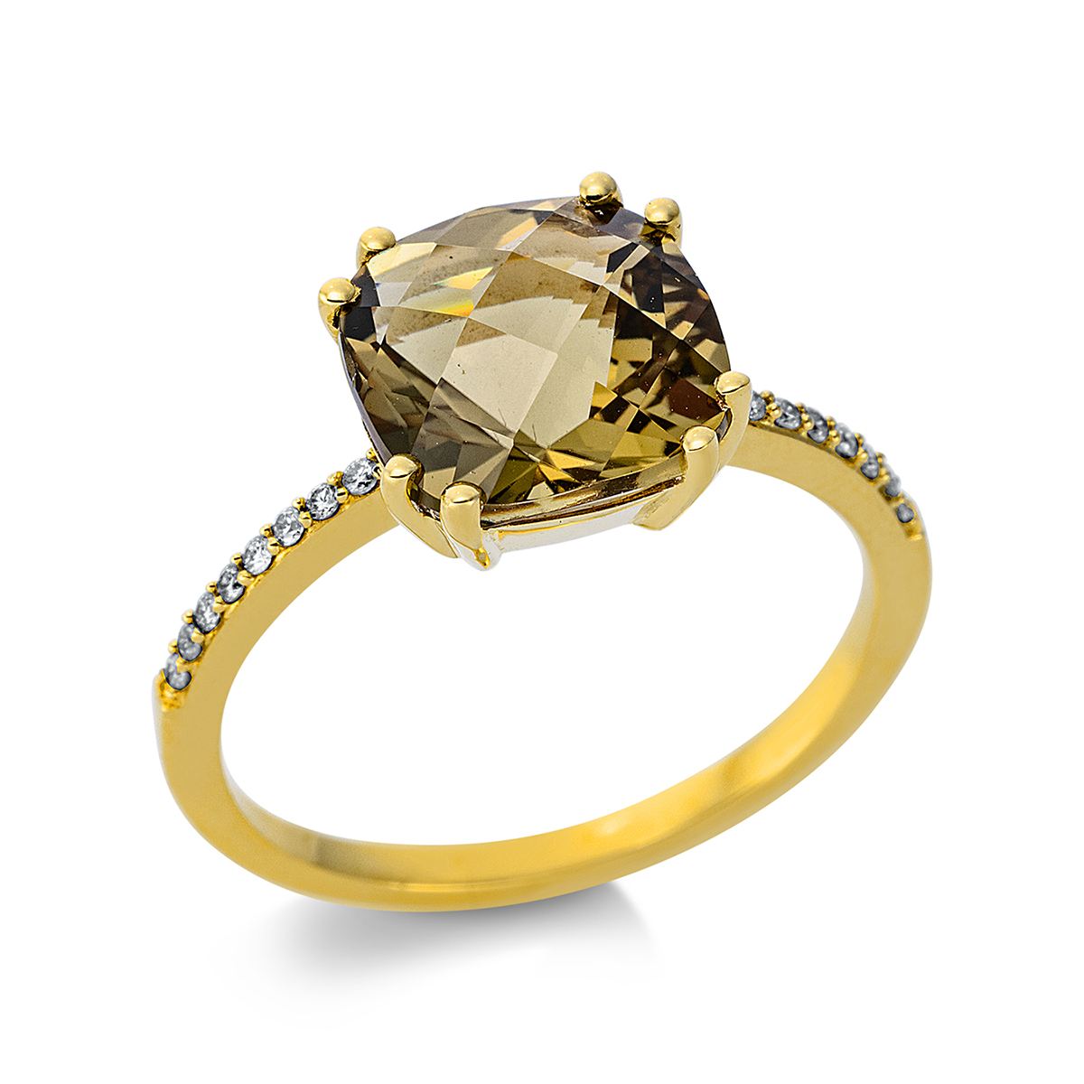 Ring 8er-Krappe 18 kt GG