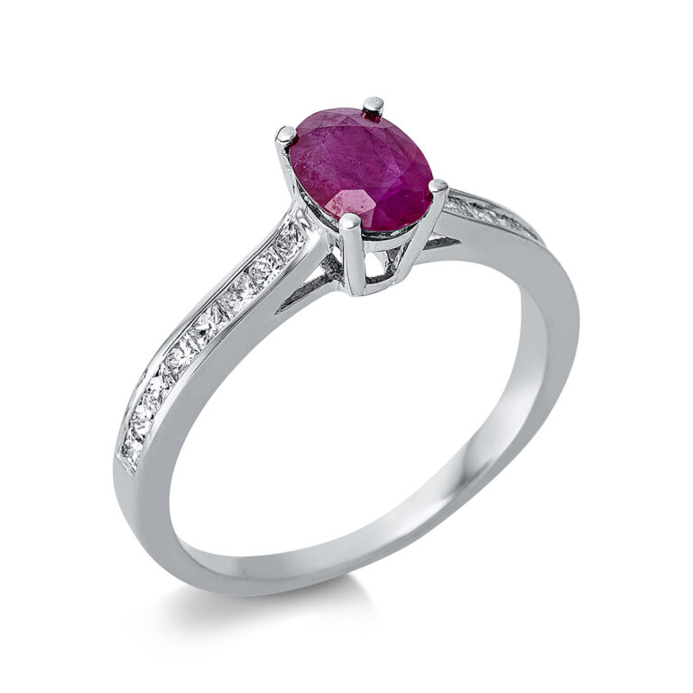 Ring 4er-Krappe 18 kt WG