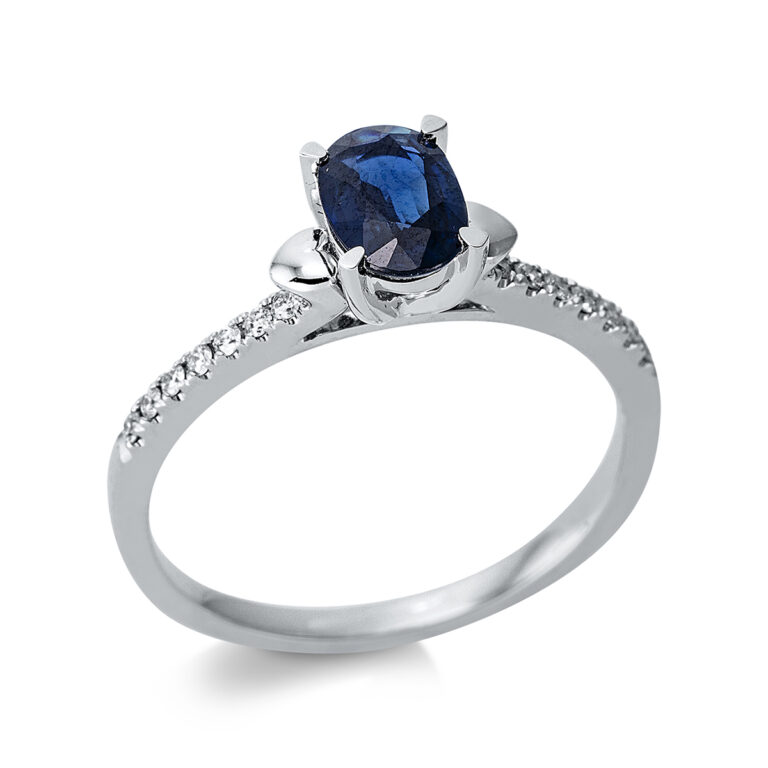 Ring 4er-Krappe 18 kt WG