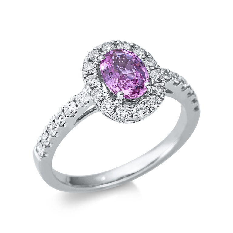 Ring 4er-Krappe 18 kt WG