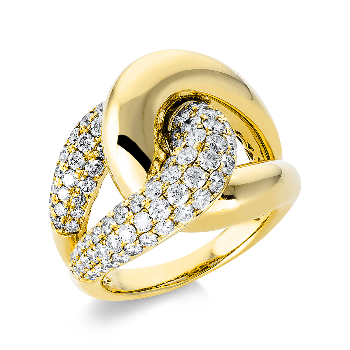 Ring 18 kt GG