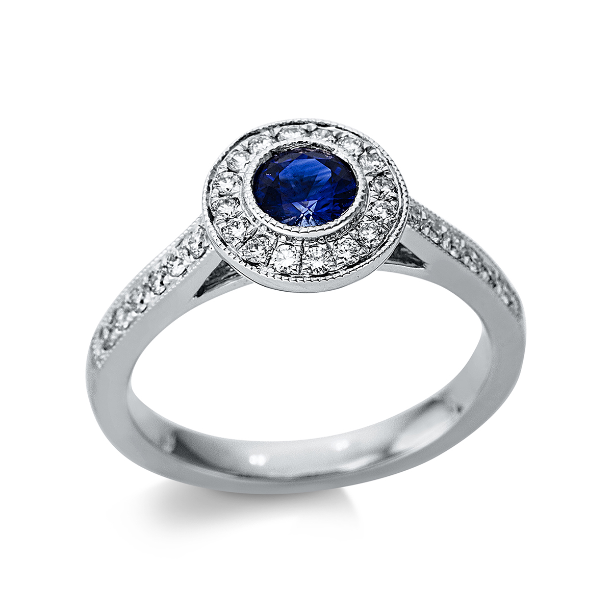 Ring Zarge 18 kt WG
