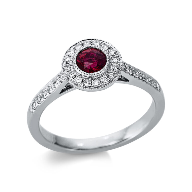 Ring Zarge 18 kt WG