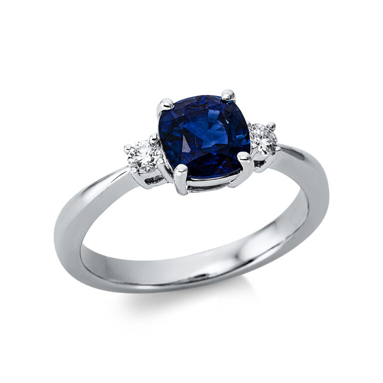 Ring 4er-Krappe 18 kt WG