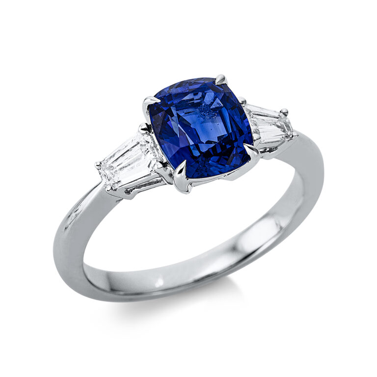 Ring 4er-Krappe 18 kt WG