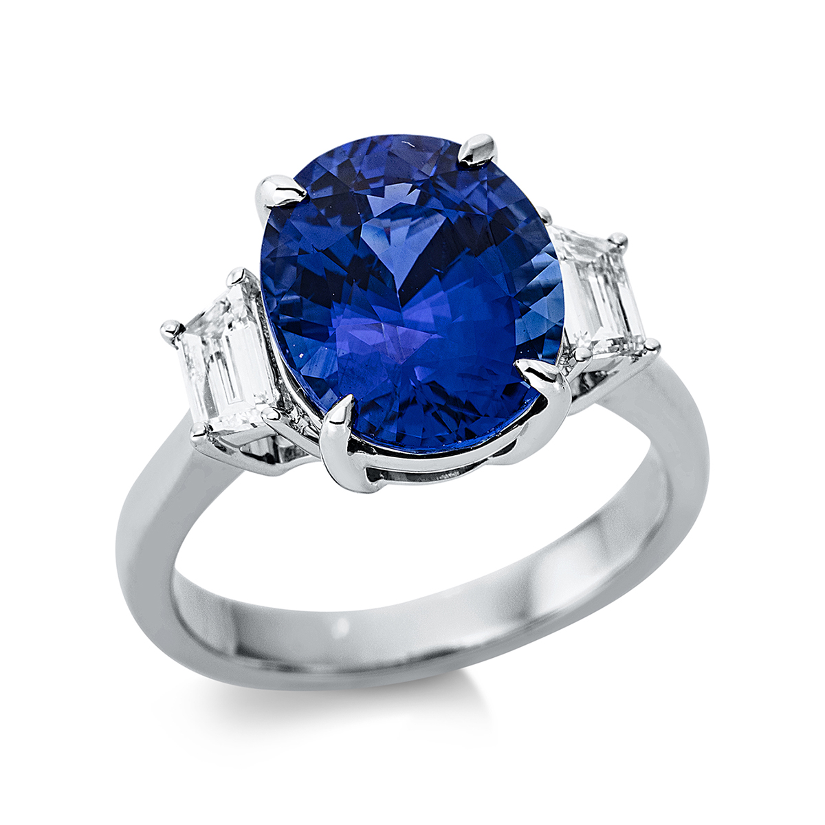 Ring 4er-Krappe 18 kt WG, GRS2019-051296